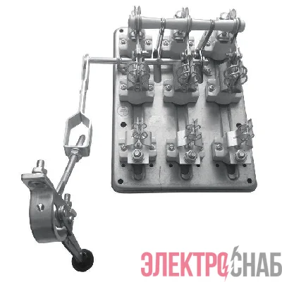 Разъединитель-предохранитель РПС-4 400А левый привод без ППН Basic EKF rps-r-400l