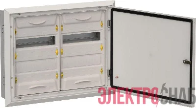 Корпус ЩРв-48 (2х24) TITAN 5 505х625х130 IP31 метал. сер. IEK TI5-50-V-2X024-31-7035
