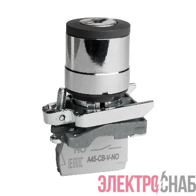 Переключатель OptiSignal D22 C4-SK-21 с ключем 2 положения металл 1НО XB4BG21 КЭАЗ 332170