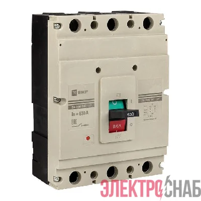 Выключатель автоматический 3п 800/630А 35кА ВА-99М PROxima EKF mccb99-800-630m