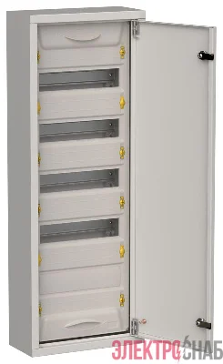 Корпус ЩРн-60 (1х60) TITAN 5 835х310х140 IP31 метал. сер. IEK TI5-50-N-060-31-7035