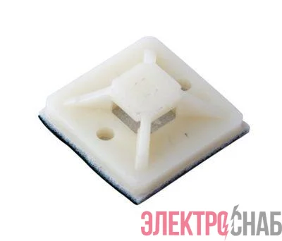 Площадка самоклеящаяся 25х25мм бел. (уп.100шт) Rexant 07-2025