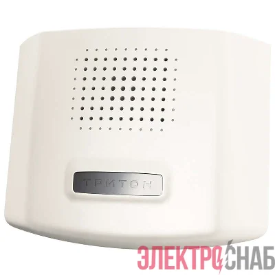 Звонок проводной Рондо тройной ди-до 220В 80-90дБА бел. Тритон РН-02