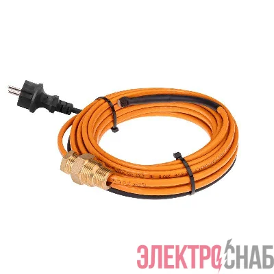 Кабель греющий саморег. пищевой ECO Line (комплект в трубу) 10HTM2-CT (8м/80Вт) Rexant 51-0604