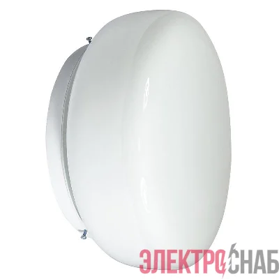 Светильник НПО 22-100-230 "Таблетка" d260 1х100Вт E27 IP20 опал Элетех 1005150221