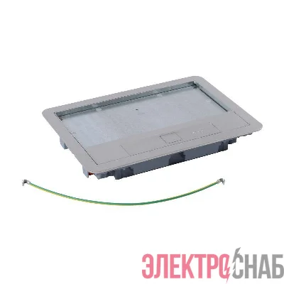 Крышка для напол. коробки 8/12М стандартное исполнение нерж. сталь Leg 088003