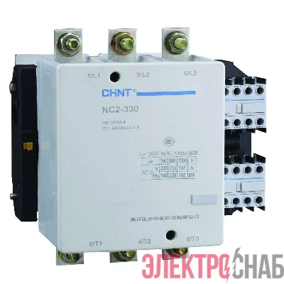 Контактор NC2-330 330А кат. 230В AC AC-3 (R) CHINT 236058
