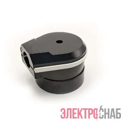 Разъем РШ-ВШ ОП 32А 250В 2P+PE кругл. черн. TOKOV ELECTRIC TKL-OVOP-2P+PE-C05