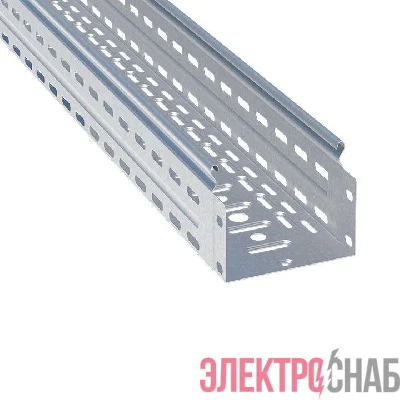 Лоток листовой перфорированный 100х100 L3000 0.7мм EKF L10010001