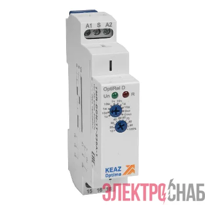 Реле времени OptiRel D TMR-DOF-1T-230A-1 задержка выключения 16А 1СО 230АС КЭАЗ 332007