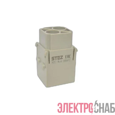 Вставка контактная модульная HDC-MOD-100AFC СТЭЗ 187150157