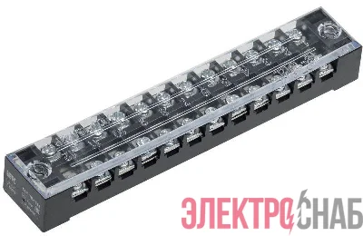 Блок зажимов БЗН ТВ-1512 1.5кв.мм 15А 12 пар IEK YZN41-12-001-K02