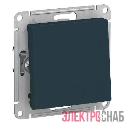 Механизм переключателя проходного 1-кл. СП AtlasDesign 10А IP20 (сх. 6) 10AX изумруд SchE ATN000861