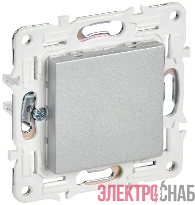 Заглушка с суппортом SKANDY SK-C01S серебр. IEK SK-PL10-K23