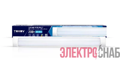 Светильник светодиодный ДБО-L1-20-6.5K-IP20 20Вт 6500К TOKOV ELECTRIC TOK-L1-20-6.5K-IP20