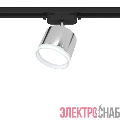 Светильник трековый ARTLINE поворотный 85х85х70мм GX53 230В алюм./пластик. 4кв.м хром. Ritter 59863 7
