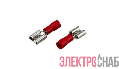 Клемма плоская изол. (гнездо) (VF 1.25-250) REXANT 08-0413