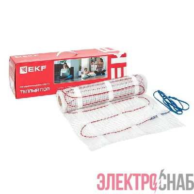 Комплект "Теплый пол" (мат) двухжил. 600Вт 4кв.м "Уют" PROxima EKF nm2-600-4