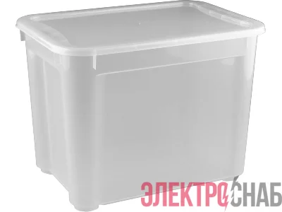 Ящик п/п 389х275х286 22л. "Кристал" цв. прозрачный crystal 22 crystal 22