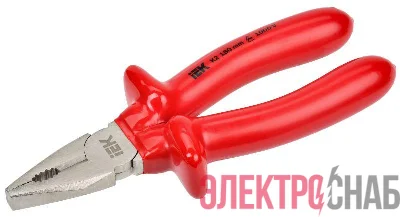 Пассатижи диэлектрические Profi 180мм 1000В ARMA2L 3 IEK A2L3-PL20-K2-180