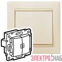 Механизм выключателя 2-кл. СП Valena с подсветкой сл. кость (DIY-упак.) Leg 695630