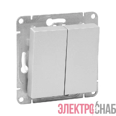 Выключатель перекрестный 2-кл. СП Эпика механизм алюм. EKF UP1-SWA-22