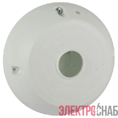 Коробка монтажная для камер видеонаблюдения 131х41.5мм IP55 бел. KOR-MV-131-41.5-W-55 ЭРА Б0062814