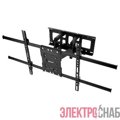 Кронштейн для телевизора 37-85 дюймов наклонно-поворотный двойное колено HOME Rexant 38-0384
