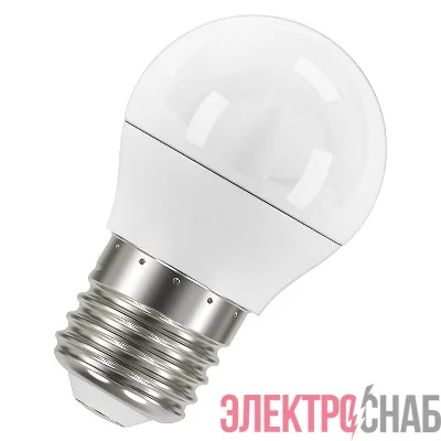 Лампа светодиодная LED Value LVCLP60 7SW/840 7Вт шар матовая E27 230В 10х1 RU OSRAM 4058075579835