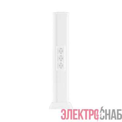 Колонна для эл. установ. 710мм алюм. бел. DKC 09592