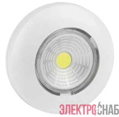 Фонарь SB-501 NEW пушлайт "Аврора" COB 3хAAA бел. ЭРА Б0031040