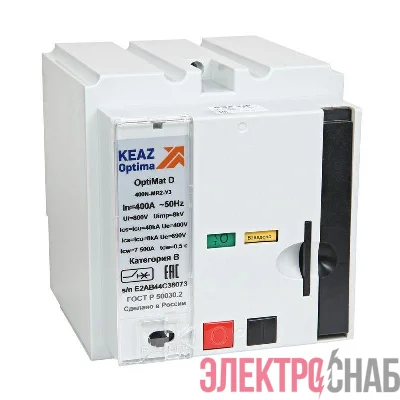 Привод двигательный OptiMat D400...630 230AC УХЛ3 КЭАЗ 233121