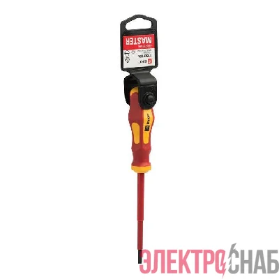 Отвертка SL4х100мм Master 1000В Basic EKF sl-4-100-mas-in
