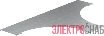 Крышка разветвителя лестн. T-образ. осн. 600мм R600 HDZ LESTA IEK CRT05D-4-600-10-HDZ