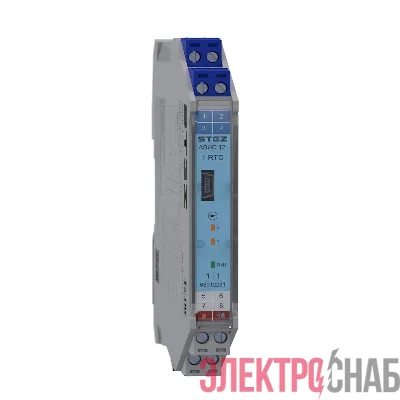 Барьер искрозащиты преобразователь термосопротивлений АВИС12-RTD-I-C СТЭЗ 65012221