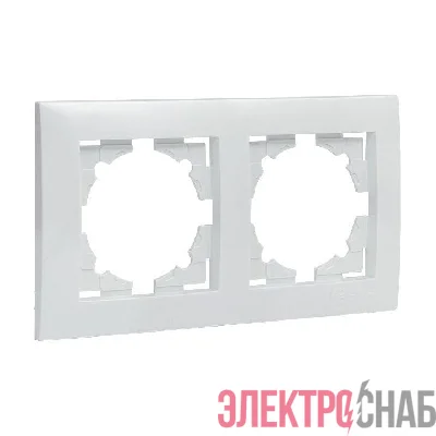 Рамка 2-м Валенсия бел. PROxima EKF EWM-G-302-10
