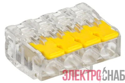 Клемма строительно-монтажная СМК 228-414 (уп.50шт) IEK UKZ60-414-050