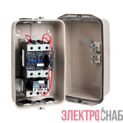 Пускатель магнитный КМЭ 95А 380В с РТЭ в корп. IP65 EKF ctrp-r-95-380v
