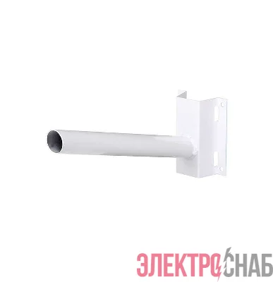 Кронштейн на столб для PSL D40х1.5-WH под бандажную ленту бел. JazzWay 5013728