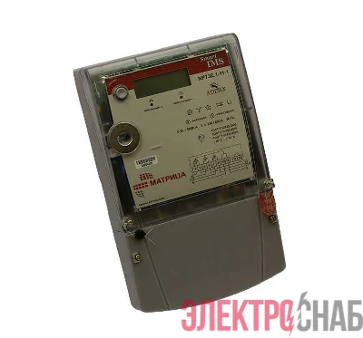 Счетчик NP 73E.1-11-1 (аналог 73L.1-8-1) FSK (100 бит/с) 43.49кГц 3ф 5-80А 0.5S/1.0 класс точн.; многотариф.; PLC оптопо 00-00014730