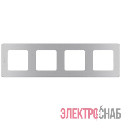 Рамка 4-м Inspiria алюм. Leg 673962