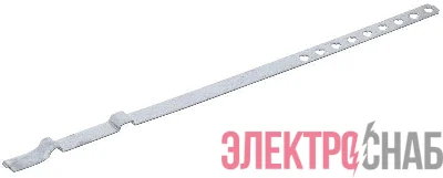 Держатель проводника кругл. 8мм водост. труба 80-120мм оцинк. сталь IEK ZDP80-11-7-08