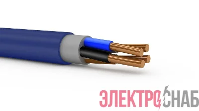 Кабель Русский Свет ВВГнг(А)-LSLTx 5х4 ОК (N PE) 0.66кВ (м) ЭК000106173