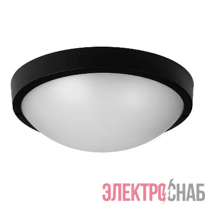 Светильник светодиодный "Банник" PBH-PC-RA 18Вт 4000К IP65 ЖКХ ДБП пылевлагозащ. black черн. Pro JazzWay 5048416