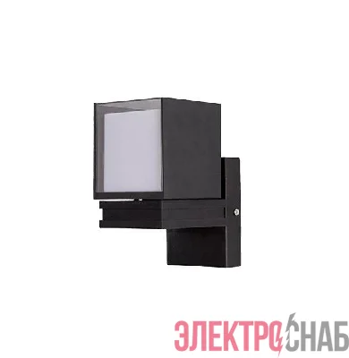 Светильник светодиодный архитектурный PWL-18095 1х8Вт 4000К BL IP54 фасадный исполнение односторон. черн. Pro JazzWay 5053175