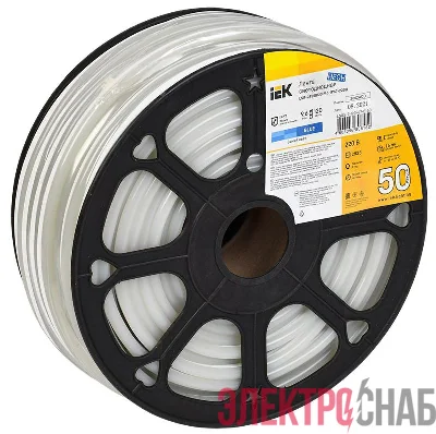 Лента светодиодная &quot;неон&quot; LSR-2835B120-9.6-IP67-220В (уп.50м) IEK LSR5-7-120-67-0-50