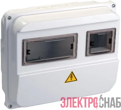 Корпус пластиковый ЩУРн-П 1/3 IP55 IEK MSP103-1-55