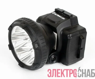 Фонарь аккумуляторный налобный LED5365 5LED 2 режима 220В пластик. черн. (бокс) Ultraflash 11648