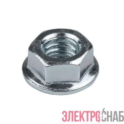 Гайка с фланцем М8 TDZ (уп.100шт) EKF gflm8-TDZ