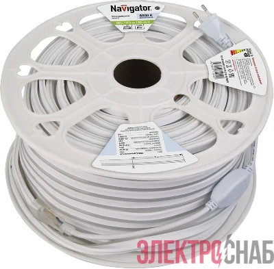 Лента светодиодная 71 929 NLS-2835СW92-9-IP67-220V-NEONLED R20 (уп.20м) Navigator 71929